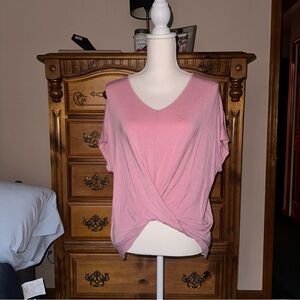 American Eagle Twist Front Top